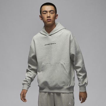 【NIKE】AS M J DF SPRT HOOP FLC PO 男 連帽上衣 喬丹 帽T 灰色-HF0281050