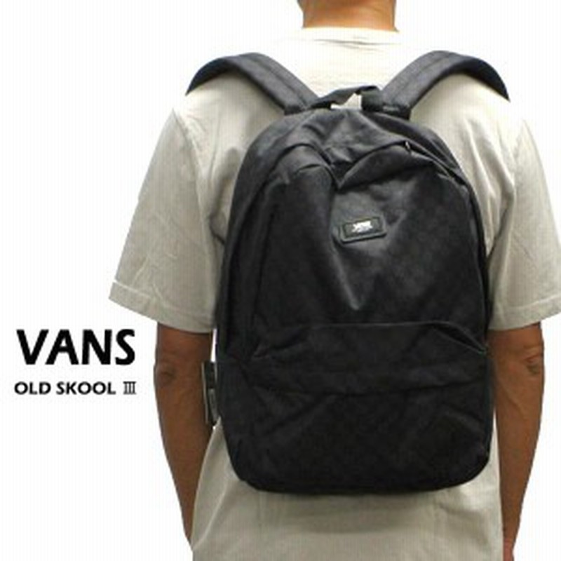 Vans バンズ ヴァンズ Old Skool 3 Backpack Black Charcoal チェッカー 鞄 リュック バックパック 返品 交換及びキャンセル不可 通販 Lineポイント最大1 0 Get Lineショッピング