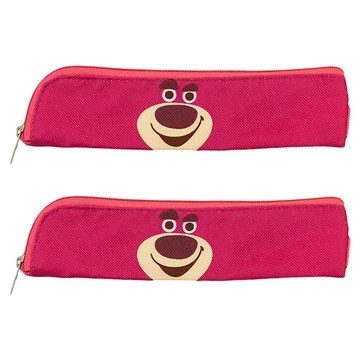 TOY STORY 玩具總動員 熊抱哥 大臉布面鬆緊帶筆袋 BF072-5 19 x 4.5cm 2個