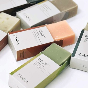【ZAAINA】沐然淨膚香皂組 (花香手工皂六入)  | 生日快樂 禮盒包裝 送禮精選