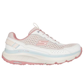 Skechers D'lux Pro [180261NTPK] 女 健走 步行鞋 透氣 舒適 粉紅 米
