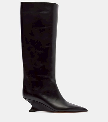 Paris Texas Nina 50 leather knee-high boots