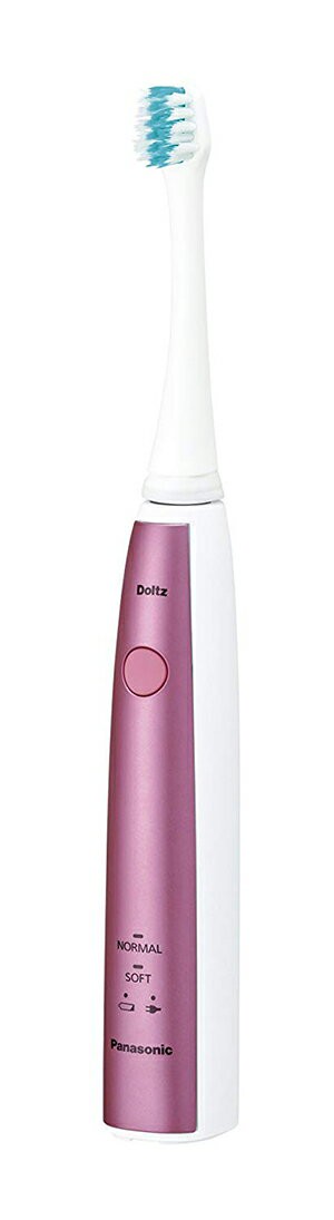 Panasonic【日本代購】 松下 音波震動 電動牙刷 Doltz EW-DL23-粉