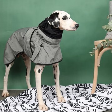 Paws Holic 快穿式時尚風衣 寵物衣服  35  灰綠色  1件