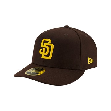 NEW ERA 59FIFTY LOW PROFILE MLB 聖地牙哥 教士隊 咖啡色 微彎簷 全封款 5950 LP