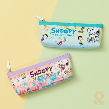史努比｜SNOOPY繽紛系列果凍三角筆袋. 史努比 筆袋 收納 文具 WP259