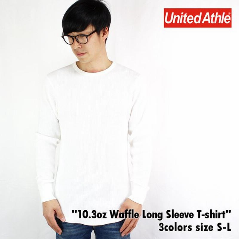 長袖 Tシャツ メンズ 長袖 Tシャツ クルーネック ワッフル トップス 厚手 ヘビーウェイト リブ ロングtシャツ ロンt 無地ｔシャツ 長袖 カットソー インナー 通販 Lineポイント最大0 5 Get Lineショッピング