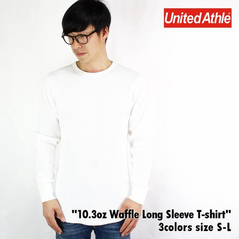 長袖 Tシャツ メンズ 長袖 Tシャツ クルーネック ワッフル トップス 厚手 ヘビーウェイト リブ ロングtシャツ ロンt 無地ｔシャツ 長袖 カットソー インナー 通販 Lineポイント最大0 5 Get Lineショッピング