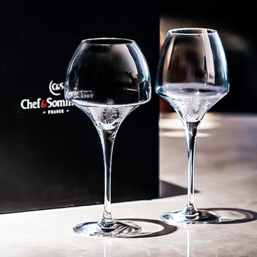 法國進口CS創意水晶玻璃紅酒杯高腳杯綻放葡萄酒杯香檳杯氣泡酒杯