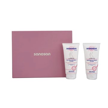 sanosan 珊諾 s孕女神寵愛孕肌抗紋霜2入組(偏遠地區不配送)悅兒園婦幼生活館