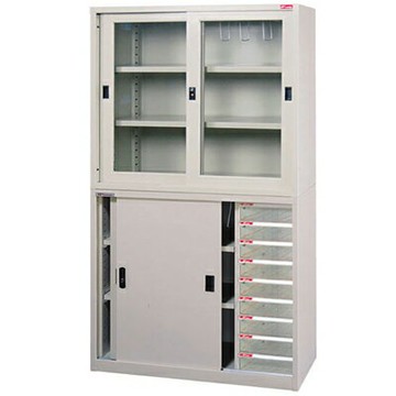 【文具通】SHUTER 樹德 MA-11809M 鐵門 資料櫃 出貨為商品圖片下層 A0680248【APP滿額下單4%點數(單一帳號最高1500點)】5/31止