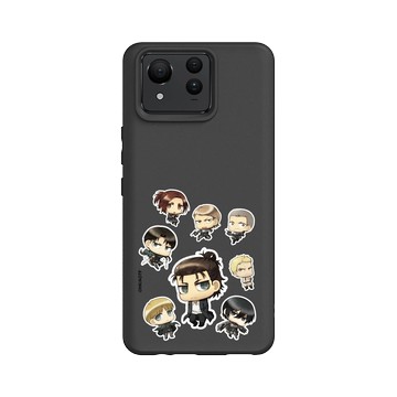 Zenfone 11 Ultra SolidSuit 黑 - 進擊的巨人 Attack On Titan -S4 - Q版角色大集合