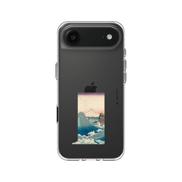 iPhone Air Clear Case（相機按鈕） 透明 - Turning Japanese / 東方物語 - 波濤