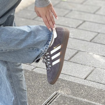 ADIDAS HANDBALL SPEZIAL 深灰 棕灰 麂皮 復古 焦糖底 KJ6303