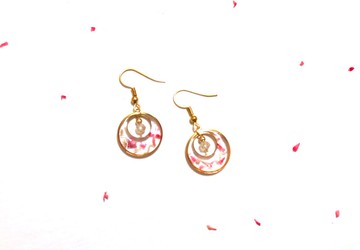 【 花語精靈 】赤馡之戀 ( 可改夾式 )