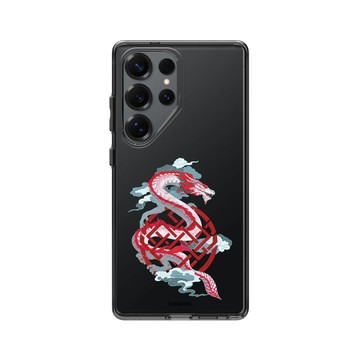 Galaxy S25 Ultra Clear 酷墨灰 - 迪士尼-漫威 Marvel - 尚氣-龍標誌