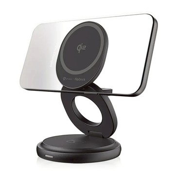 SAVEWO 救世 FlipDock Qi2 三合一旋磁座充