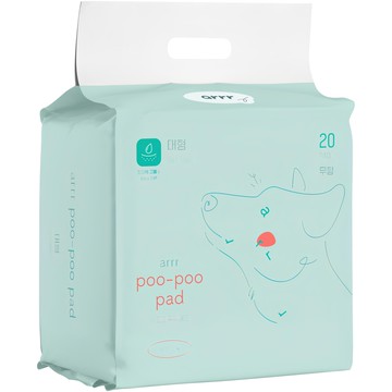 arrr 狗狗專用尿布墊 加大款  加大款(80 x 60cm)  20片  1包