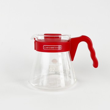 hario v60好握系列02緋紅色咖啡分享壺700ml [vcs-02rr-ex]