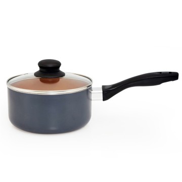 【mama cook】米蘭經典銅瓷IH不沾奶鍋組16cm/蝦皮獨家