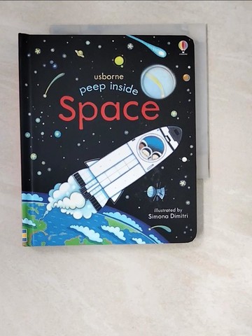 【書寶二手書T9／少年童書_W9R】Peep Inside Space_Anna Milbourne