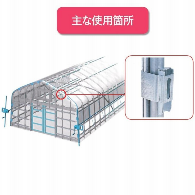 ウインドアーチパイプジョイント 22ｍｍ用 渡辺パイプ 農業用 ビニールハウス用 接続金具 アーチ 平行 固定 連結 ＰＪ クサビ式 |  LINEブランドカタログ