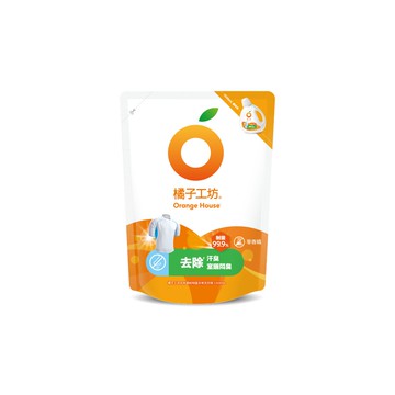 橘子工坊天然濃縮制菌去味洗衣精1500mL