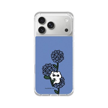 iPhone 17 Pro Max ClearX (MagSafe 兼容) 晶透白 - 爽爽貓 Song Song Meow by SECOND - 花語