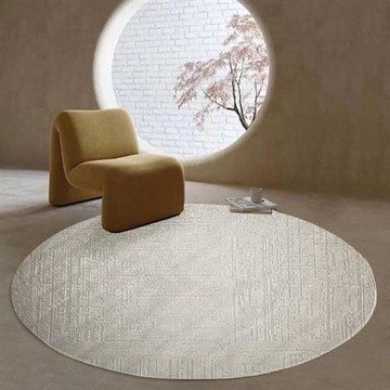 【山德力】抗汙防潑水圓毯 直徑160cm 菲力坦