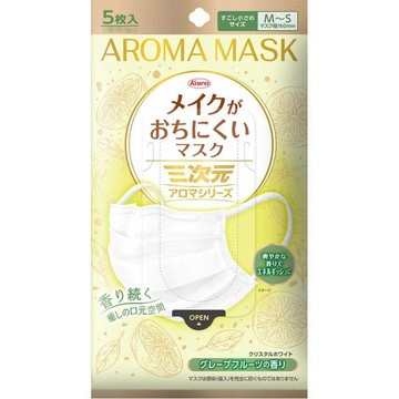 日本 3D立體 香氛口罩 防脫妝 5入 通勤必備 日常防護 妝容友善 嘻嘻日貨🐾