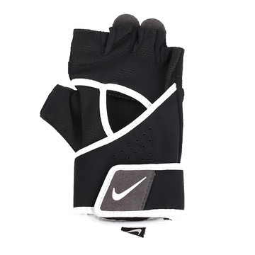NIKE 耐吉 WOMEN'S GYM PREMIUM FITNESS 手套 NLGC6010LG  L  黑色 + 白色  1雙
