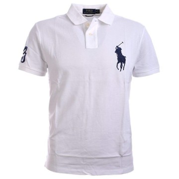 Ralph Lauren 短袖 Polo衫 素面白色 1356
