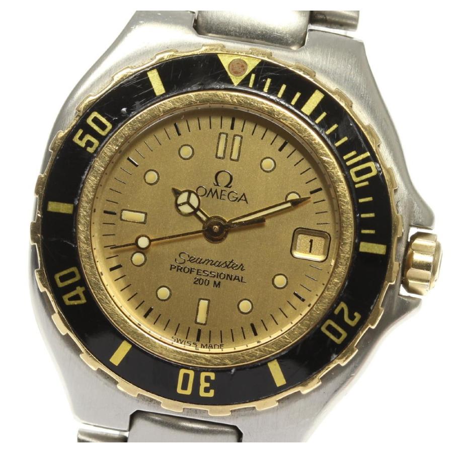 OMEGAオメガ　シーマスター プロフェッショナル200 レディース クォーツ OMEGA】オメガ シーマスター プロフェッショナル 200m デイト