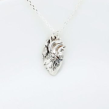 【Angel & Me】真心 掏心 愛心 心臟 s925 純銀 項鍊 生日 禮物