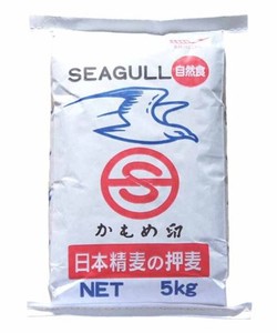 日本精麦 かもめ印押麦 5KG