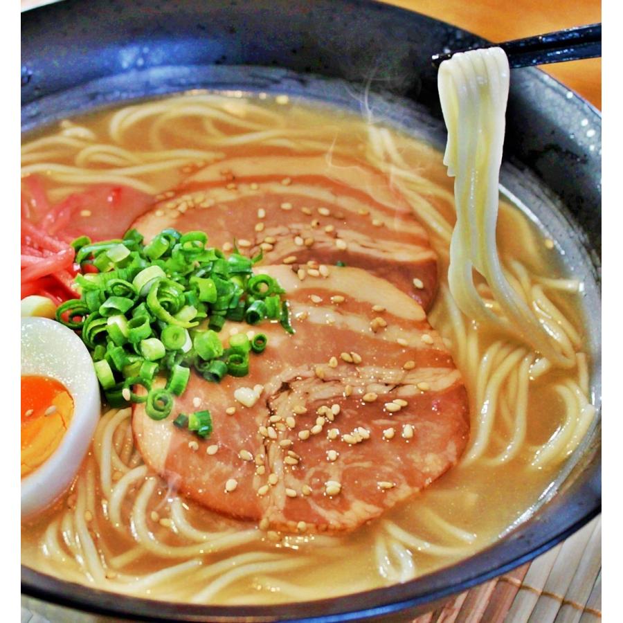 博多　久留米　ラーメン　食べ比べ　九州生麺　セット　会員価格580円　本場とんこつスープ 2人前　お取り寄せ　ご当地ラーメン　メール便　お試しグルメ