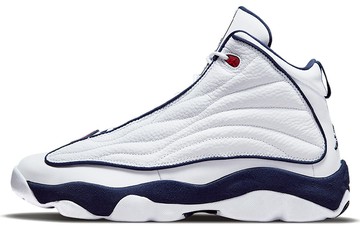 JORDAN PRO STRONG WHITE MIDNIGHT NAVY
