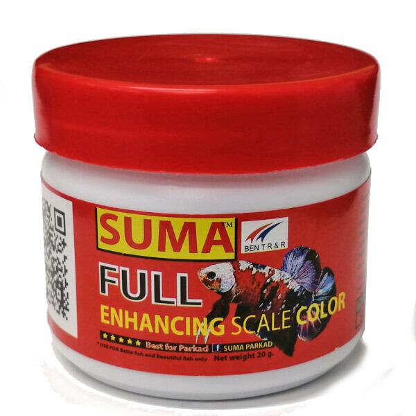 本場タイ発 SUMA ベタ専用飼料 FULL ENHANCING SCALE COLOR RED 20ｇ