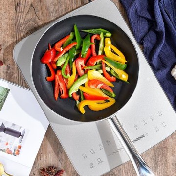 平底鍋不粘鍋少油煙酒店煎鍋炒鍋煎烙餅煎蛋商用煎牛排電磁爐通用