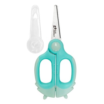 PLUS 極致兒童食物剪刀  粉藍色  1支  兒童食物剪刀 + 刀蓋