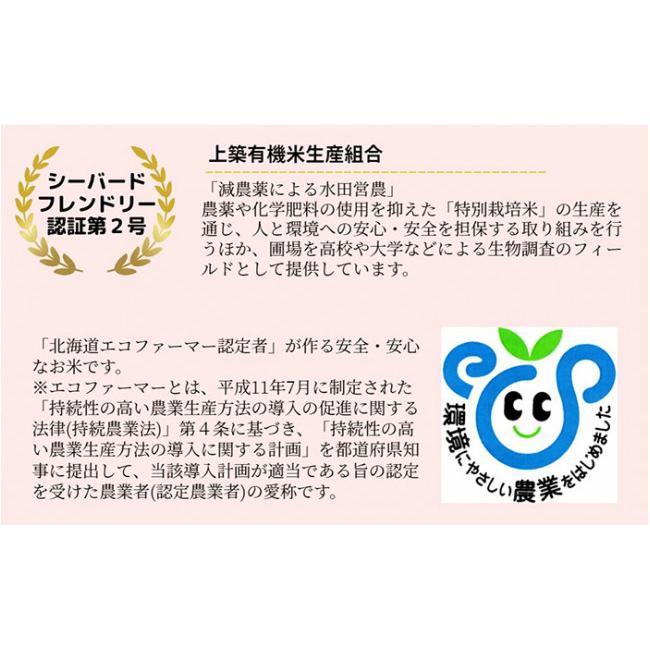 ふるさと納税 北海道 羽幌町 令和5年産　北海道羽幌産特別栽培米ななつぼし5kg