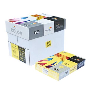 色影印紙/#210檸檬黃/A4/80g/500張/包
