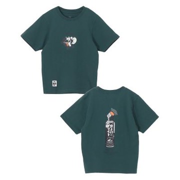 CHUMS Kids Anti-Bug Light T-Shirt 中大童 防蟲 中大童 短袖上衣 深藍綠 CH211435T035