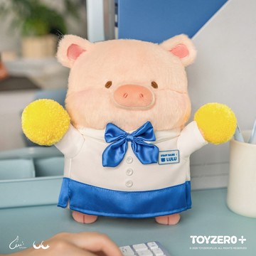 【Toyzeroplus】罐頭豬LuLu 上班豬事多系列 - 為你打氣Lu毛絨公仔