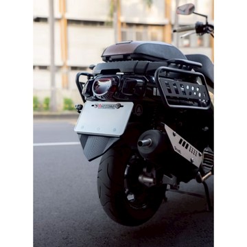 通用立體碳纖維後排架 KOMAX 短牌架 牌照架 車牌板 擋泥板 後土除 後擋泥板