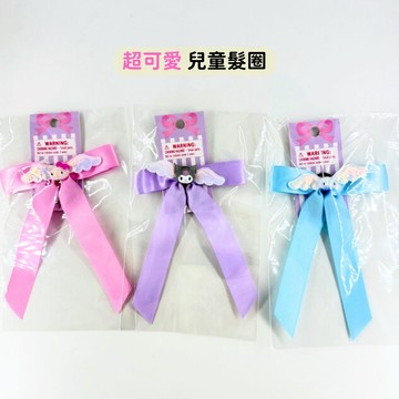 日本帶回 新款現貨 三麗鷗  KITTY 大耳狗 庫洛米 兒童 極光 天使 髮束 髮圈 髮飾