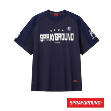 SPRAYGROUND-美國職籃聯盟透氣機能球衣-藍色