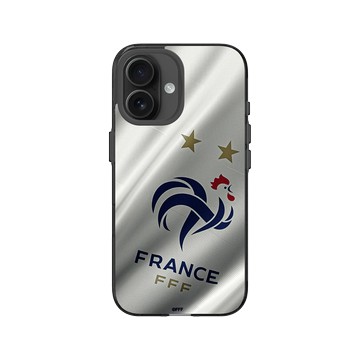 iPhone 16 Clear (相機按鈕) 酷墨灰 - FFF - Logo - Jersey