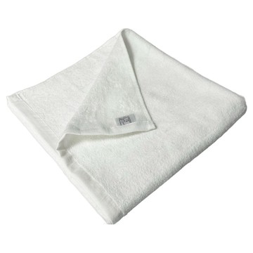 LIFE 來福牌 剪絨小浴巾 BS02929 精梳棉  白色  1個