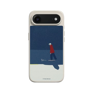 iPhone Air SolidX 貝殼灰 - Taku Bannai 坂内拓 - Blue shadow｜藍影滑板少年